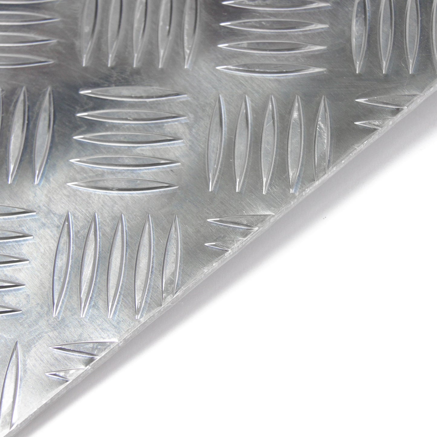 Quintett Riffelblech aus Aluminium - Stärke: 5 mm / 6,5 mm