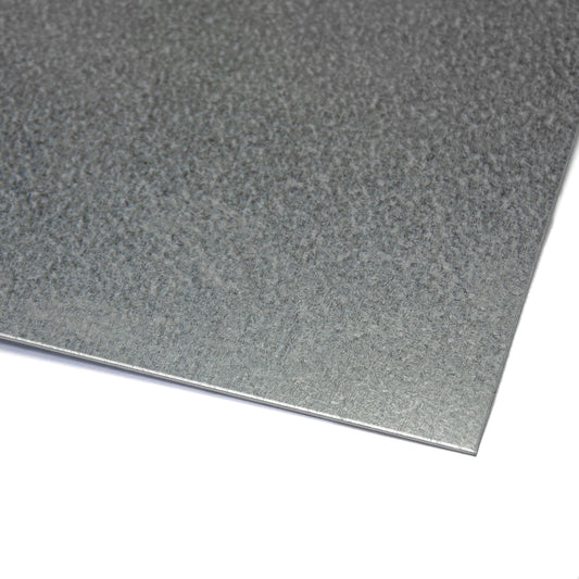 Glattes Blech aus Stahl verzinkt - Stärke: 0,75 mm